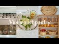 Minimalist Pantry Tour- Capsule Pantry