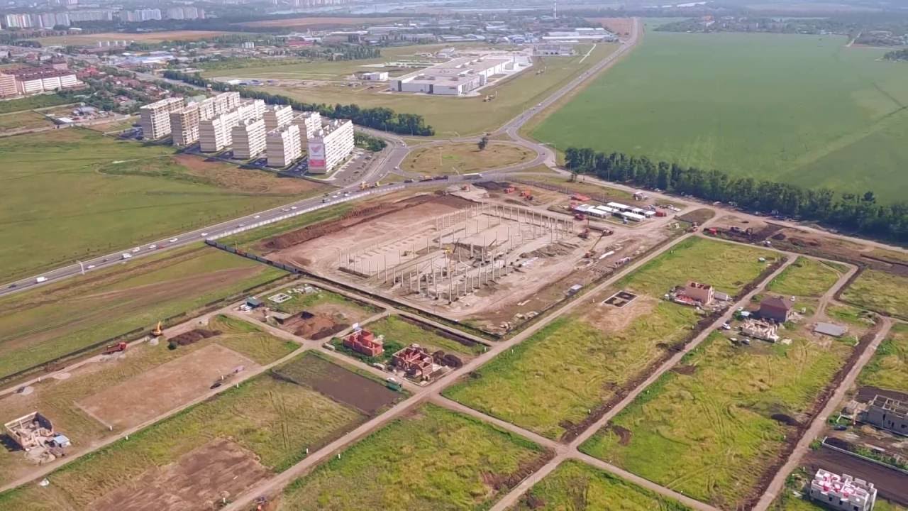 Коттеджный поселок "Близкий", Краснодар - YouTube