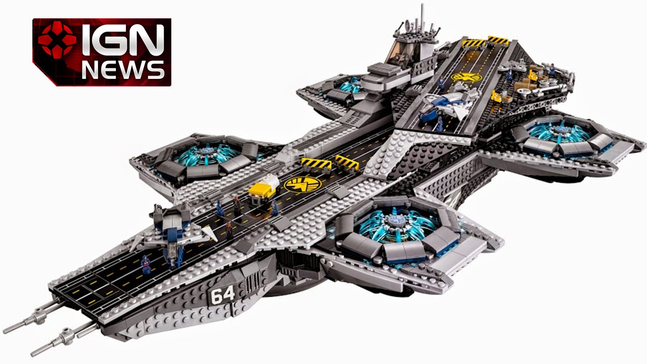 LEGO Unveils Marvel S.H.I.E.L.D. Helicarrier Set - IGN 