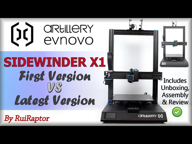 Buy Artillery(Evnovo) Sidewinder X1 3D Printer, Version 4