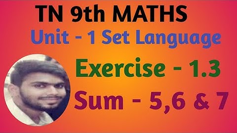 Tn 9th MATHS EX-1.3 SUM-5,6 & 7 set language