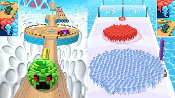 ✅ Mobile Games - Going Balls, Count Masters - Android iOS Gameplay