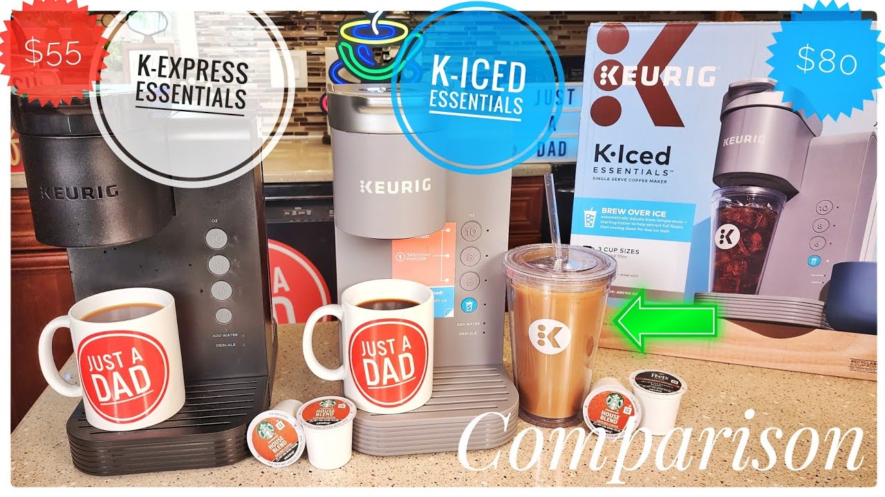 New! Keurig K-iced essentials coffee maker from Walmart. makes