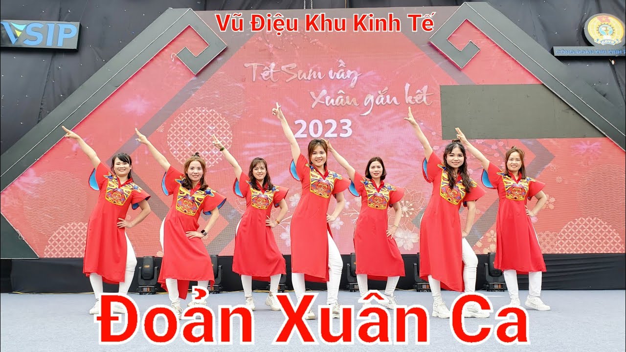 nhảy Đoản Xuân Ca dự thi Vũ Điệu Khu Kinh Tế Hải Phòng 2023