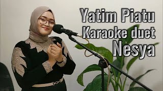 Yatim Piatu Karaoke duet Nesya @mudahkaraoke