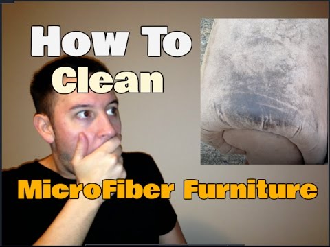 How To Clean Microfiber Furniture | Stain Removal Hack | Clean With Confidence