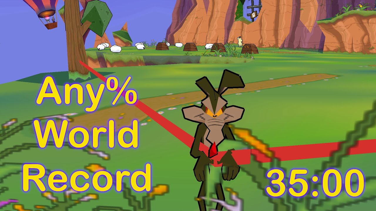 Sheep, Dog 'n' Wolf (Sheep Raider) — Any% Speedrun in 