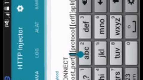 cara membuat config http injector axis opok work 100%