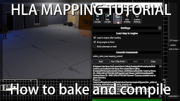 How to bake and compile, Half life alyx mapping tutorial