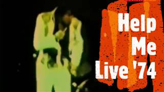 Elvis Presley Help Me &#39;74 Live with Rare Footage