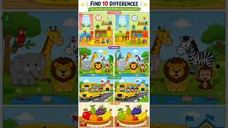 Find Differences No-7 😉 #quiz #challenge #play #learning #school #competition #challenges #education