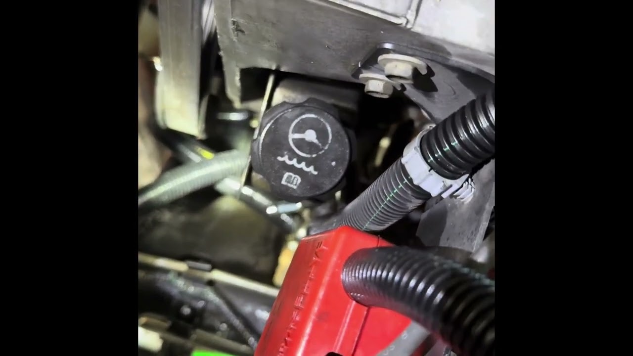 How to Install an Power Steering Filter  Chevy Silverado