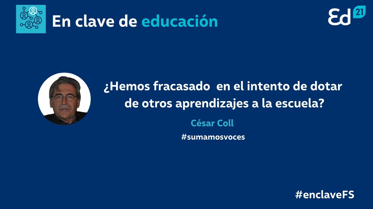  Hemos Fracasado En El Intento De Dotar De Otros Aprendizajes A La