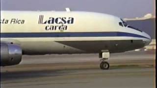 LACSA Carga Douglas DC-8-55(F) Departing LAX