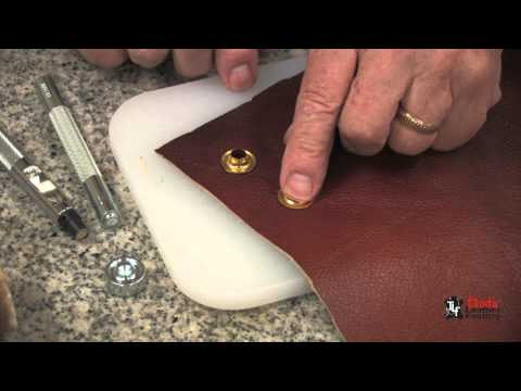 Installing Eyelets And Grommets On Leather