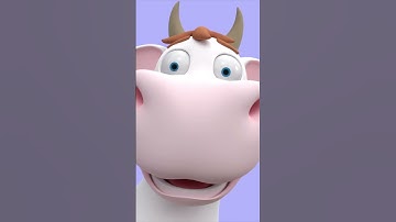 Thumbnail of 🐄 What is this cow doing?? | Fun Video for Kids | HeyKids Nursery Rhymes #shorts