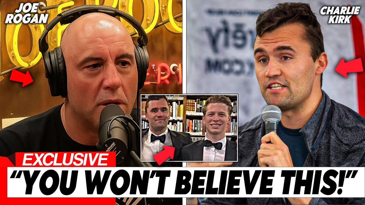 Joe Rogan Sponge Secret Joe Rogan REVEALS Secret Video Involving Charlie Kirk’s Inner Circle ...