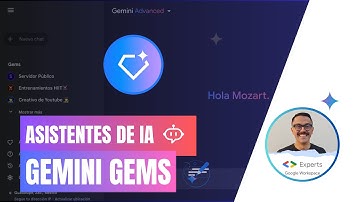 🕴️Crea tus Propios Asistentes de IA fácilmente: Cómo usar los Gems de Gemini | AS133