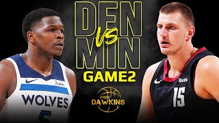 Denver Nuggets Vs Minnesota Timberwolves Game 2 Full Highlights 2024 Wcsf Freedawkins