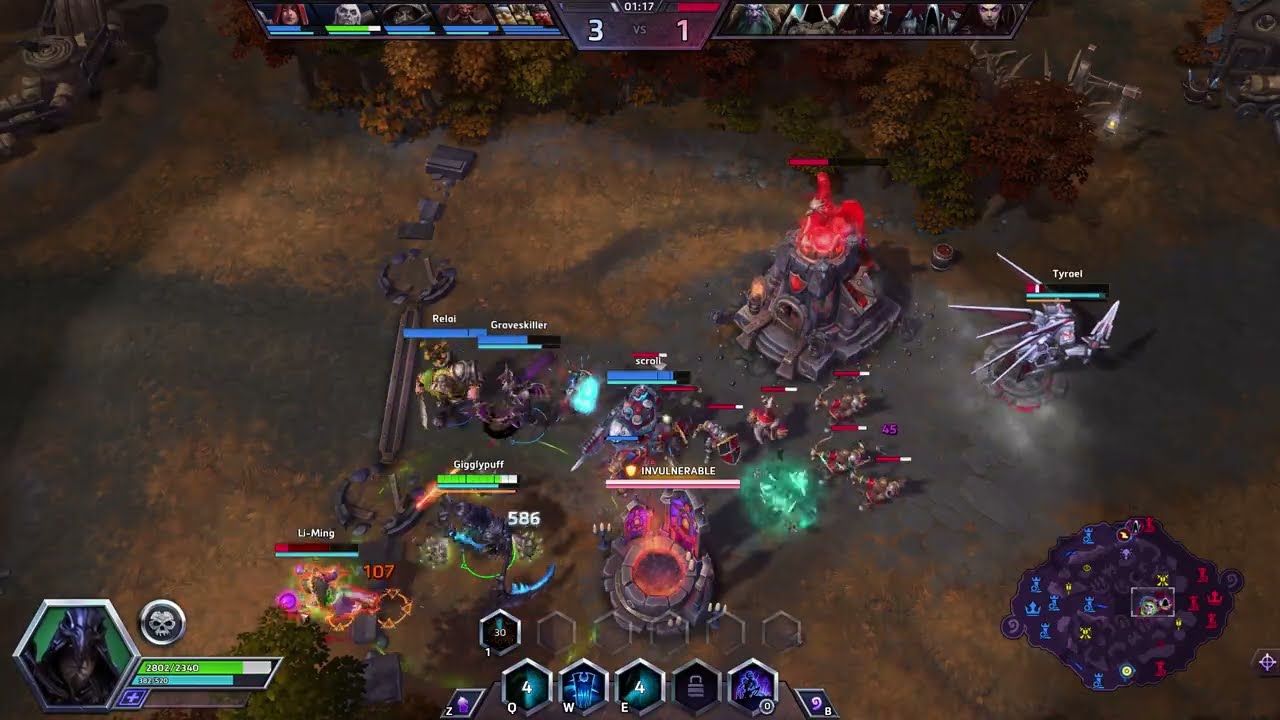 Heroes of the Storm - Xul gameplay