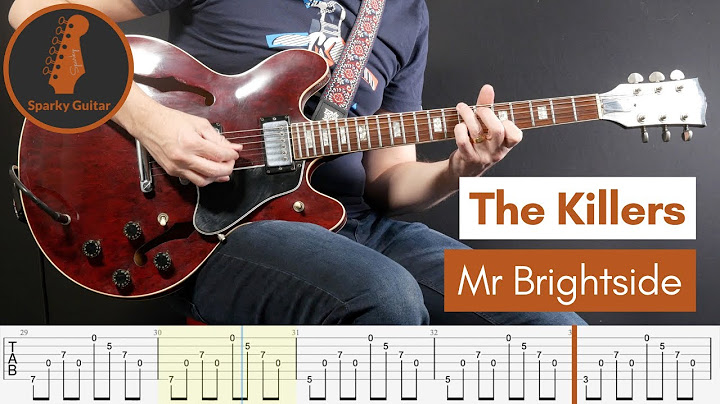 Mr. Brightside Guitar version - Guitar performance video thumbnail