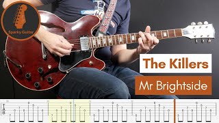 Mr Brightside - The Killers - Learn to Play! (Guitar Cover & Tab)