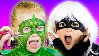 AWESOME PJ Masks Face Paint | PJ Masks Characters | We Love Face Paint