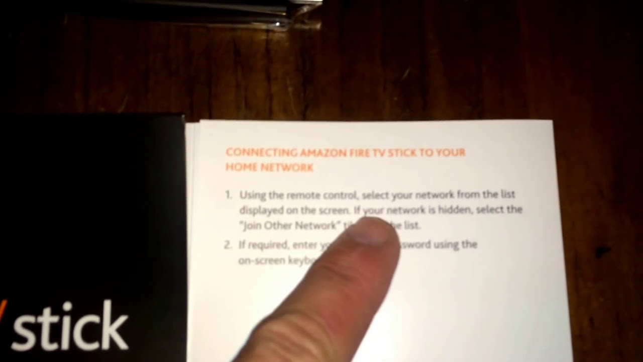 Amazon FireTV Stick Installation Instructions - YouTube