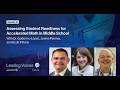 Assessing Student Readiness for Accelerated Math in Middle School