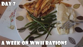A Week On WWII Rations DAY 7