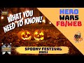 Hero Wars Spooky Festival Prep 🎃