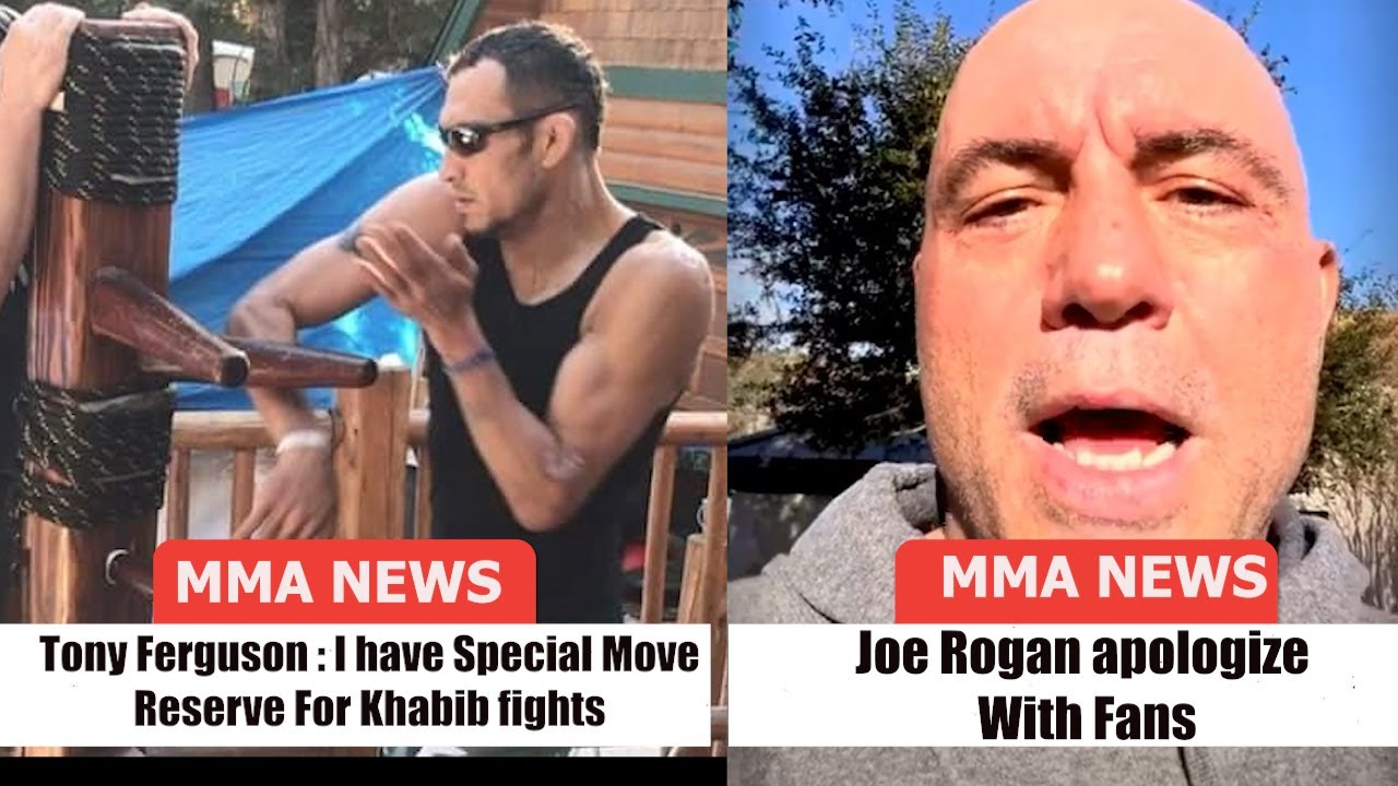Tony Ferguson i have Special move Reserve For khabib fight | Joe rogan apologize to Fans