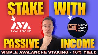 HOW TO STAKE AVALANCHE (AVAX) FOR 10% YIELD!