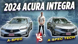 2024 Acura Integra ASpec vs ASpec TECH