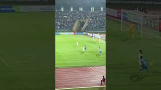 India vs Afghanistan (1-2) // #FIFAWorldCup qualified Football Match // Assam // Guwahati City_2024