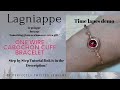 Lagniappe Wire Wrapped Cuff Bracelet DEMO time lapse video