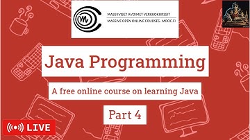 Java Programming I, Part 4 - MOOC.FI Exercises #8