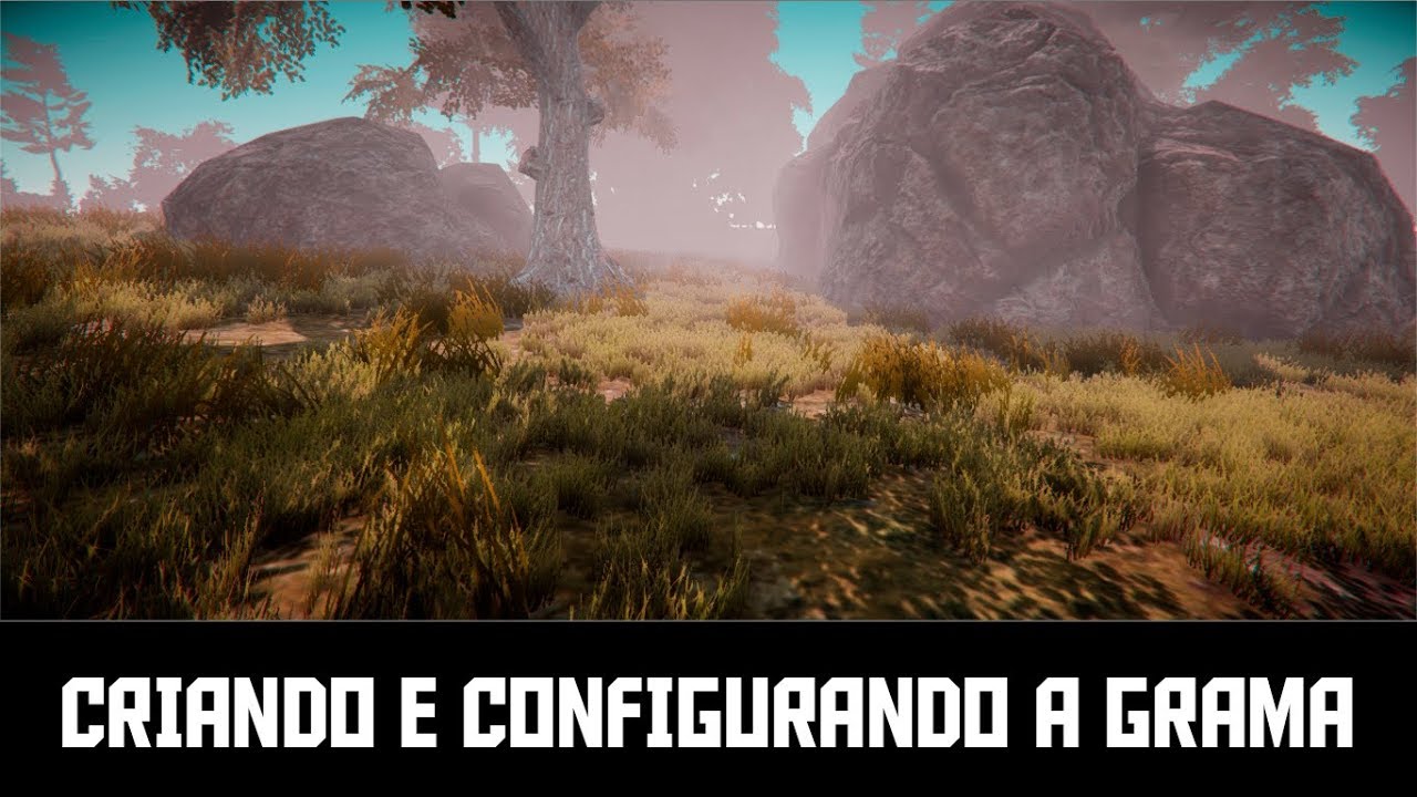 Como criar e configurar a grama - UNITY 5 - YouTube