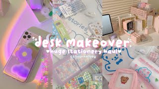 🪐 my 2022 desk setup ; organizing stationery, decor haul, iphone update! w/ journalsay🌷 screenshot 4