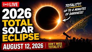 2026 total solar eclipse live!