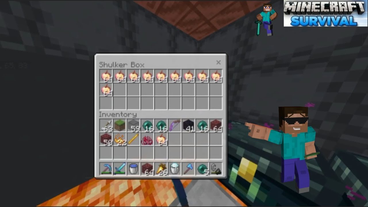 my first survival world in minecraft - YouTube