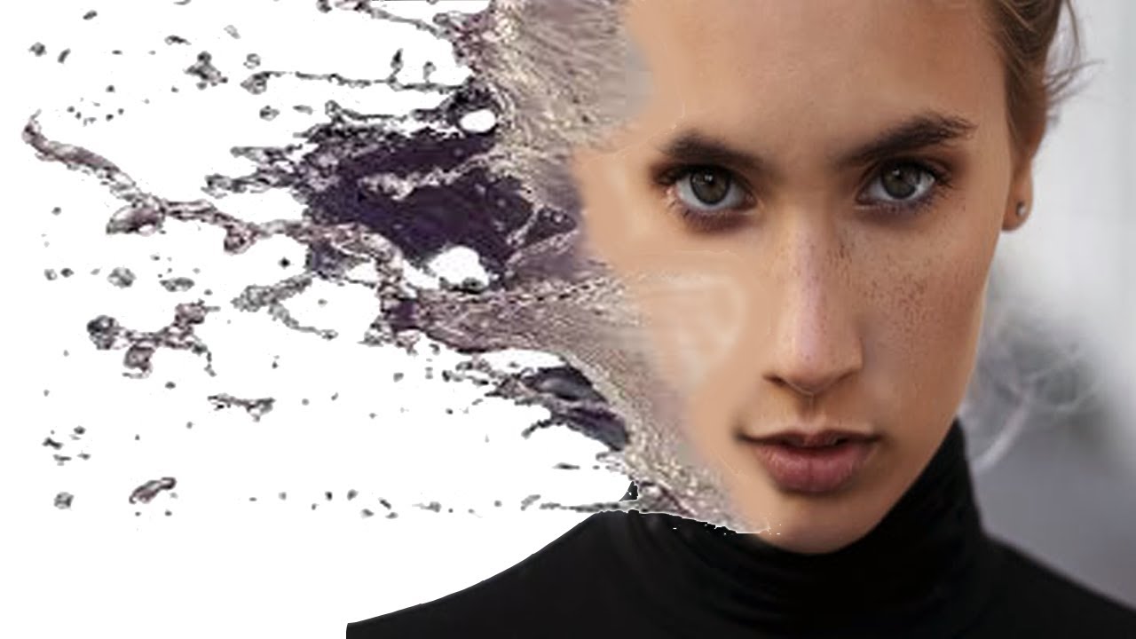 Splash water effect in photoshop tutorial in urdu