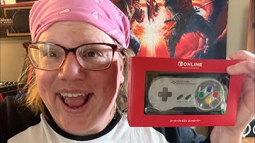 Super Famicom Switch Online Controller Unboxing and Review
