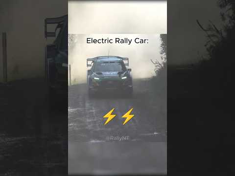 The Sound of Real Rally: EV Silence vs 2018 Petrol!🤯#rallying #wrc #rally