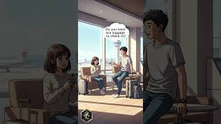 Airports English conversation | Real Life Easy English Sentences. #English