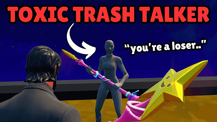 destroying a toxic trash talker