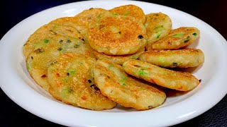 The potato cakes are so delicious, sweet, glutinous and crispy, the pot is drooling, delicious!