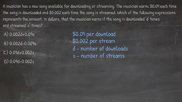 #19–Solving a real SAT math problem (Official Practice Test 2, Section 4, Question 1)