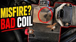 4.3 GM Misfire? Bad Ignition Coil Fix (2001 GMC Jimmy 4.3L V6)