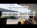 24h of Spa - Race start from Raidillon #vlog